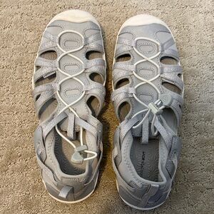 Keen Gray Strappy Sandals